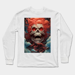 The Red Sun and the Ancient Gods Long Sleeve T-Shirt